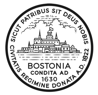 Horizontal Governance in Boston. Art: The Seal of Boston (circle with skyline art and founding date and text)