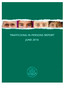 2016 Trafficking of Humans Report points to AML/CFT Compliance role for banks.