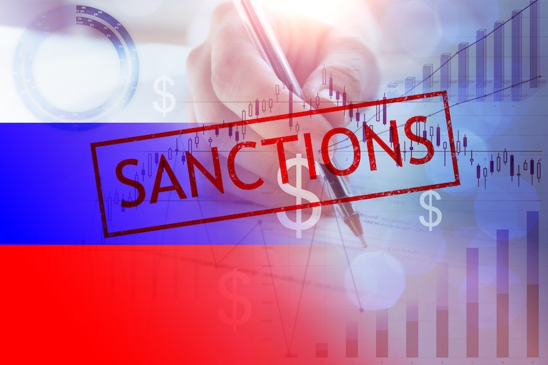 Art showing Russian sanctions--AML Compliance and GRC, Sanctions Compliance