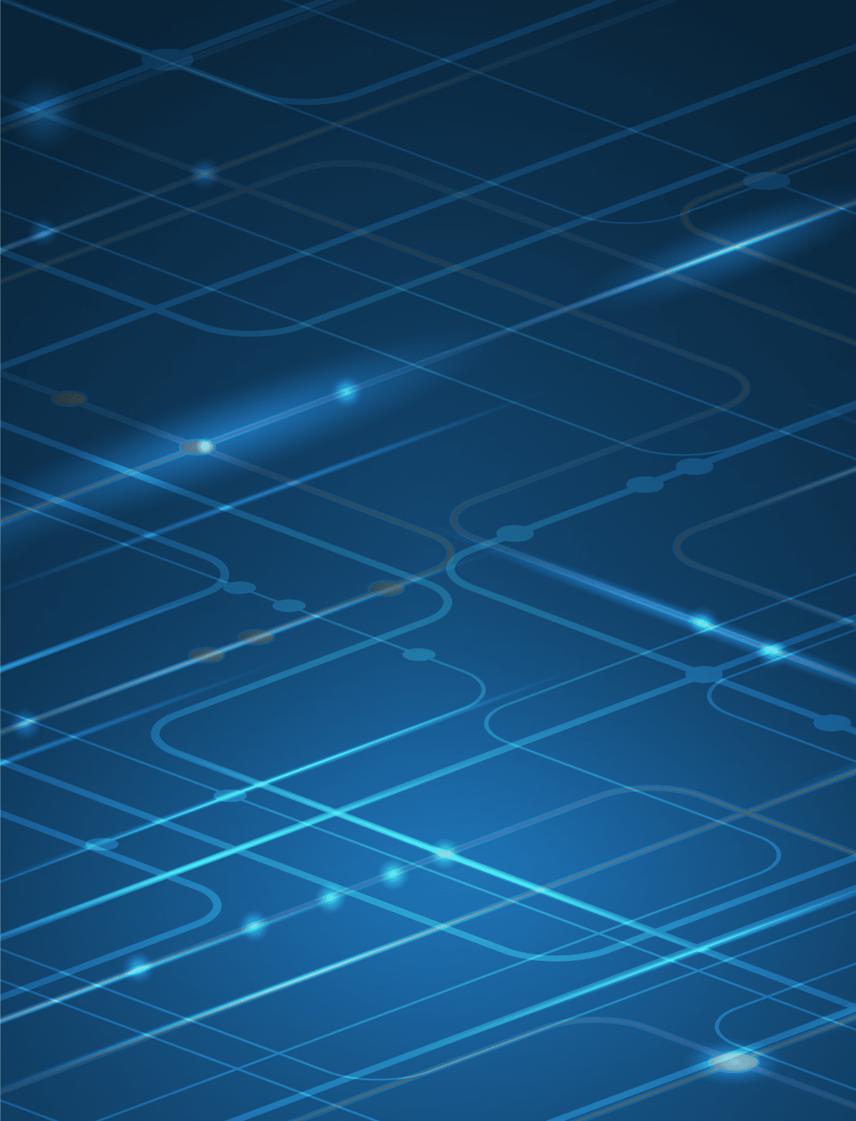 This illustration shows thin pale blue lines with pale blue dots on a darker blue background. It elicits a sense of abstract high-tech. This image relates to content about the AML software and GRC software solutions of AML Partners and its RegTechONE platform for AML software.