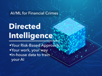 Directed Intelligence: Your bridge from legacy AML to in-house trained AI