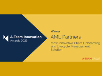 RegTechONE wins top award for Client Onboarding & Lifecycle Management