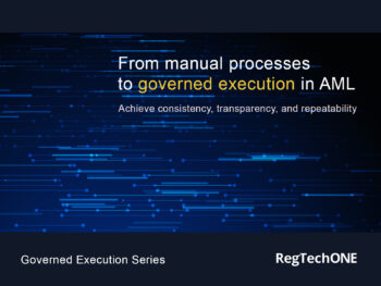 What governed execution in AML Compliance actually means