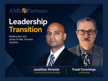 AML Partners names Jonathan Almeida CEO as company advances its next phase